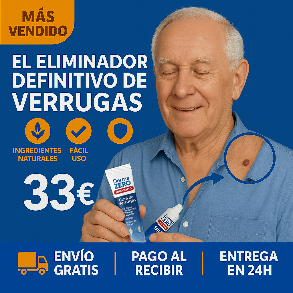 El Eliminador Definitivo de Verrugas - DermaZero + 1 GRATIS (TESTE)