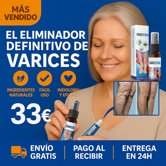 El Spray que Elimina Varices Visibles en Días – VariZero™ + 1 GRATIS