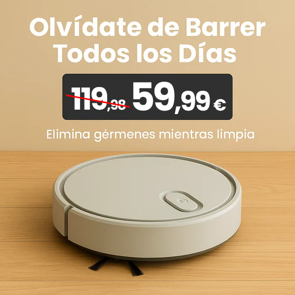 El robot que limpia, desinfecta y deja tu casa con aroma fresco… ¡Sin mover un dedo!!