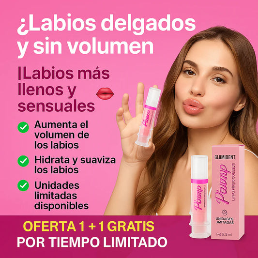 👄 Plump Voluminizador Instantáneo ¡Labios más carnosos, sensuales y brillantes en segundos! ✨💋