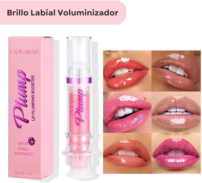 👄 Plump Voluminizador Instantáneo ¡Labios más carnosos, sensuales y brillantes en segundos! ✨💋