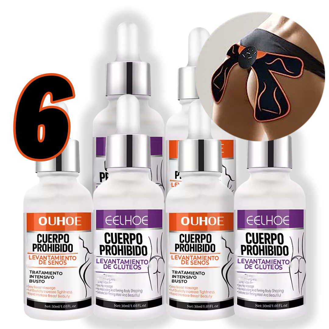 3 PAQUETES [6 UNIDADES] + REGALO - Cuerpo Prohibido