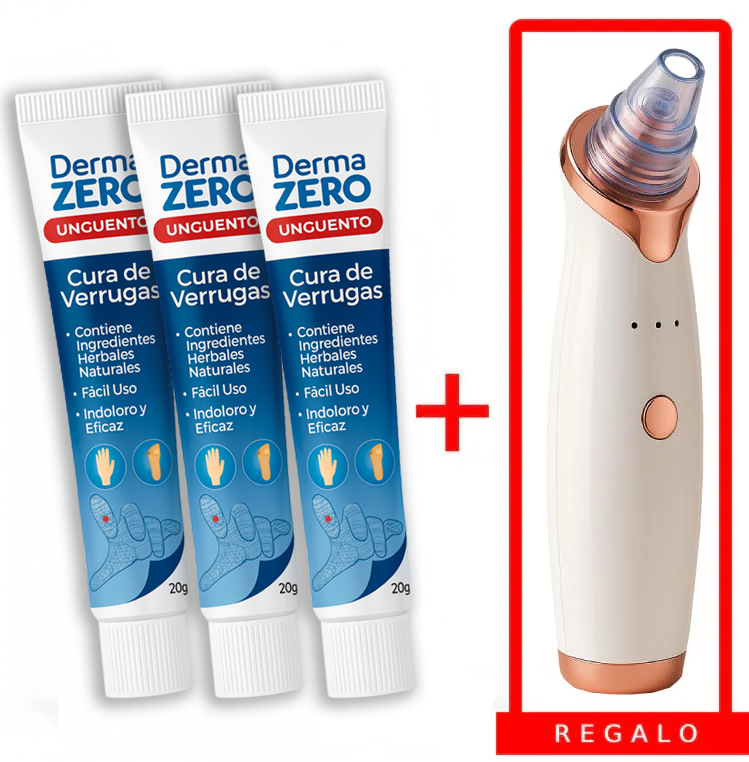 El Eliminador Definitivo de Verrugas - DermaZero + 1 GRATIS (TESTE)