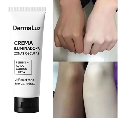 ¡Adiós Manchas Oscuras! DermaLuz aclara visiblemente tu piel desde la primera semana.