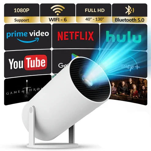 CineMax™ 4K – Convierte Cualquier Espacio en una Sala de Cine