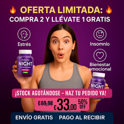 La solución definitiva contra el insomnio – Gummies, probado por +3.000 personas!