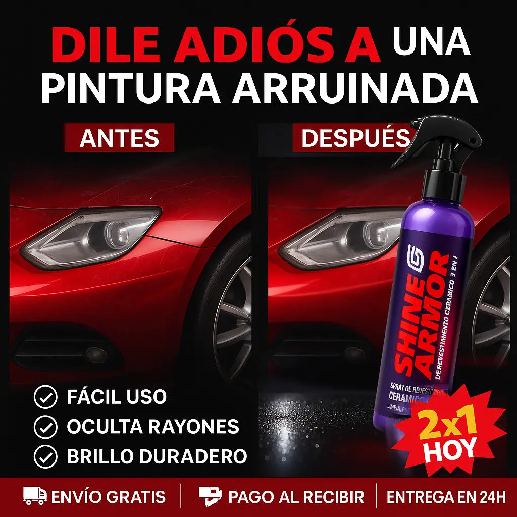 El spray CERÁMICO que transforma tu coche en minutos! Oculta arañazos y devuelve el aspecto de coche nuevo.