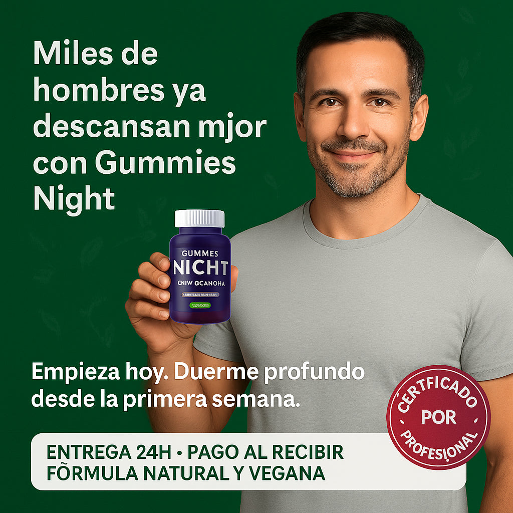 La solución definitiva contra el insomnio – Gummies, probado por +3.000 personas!