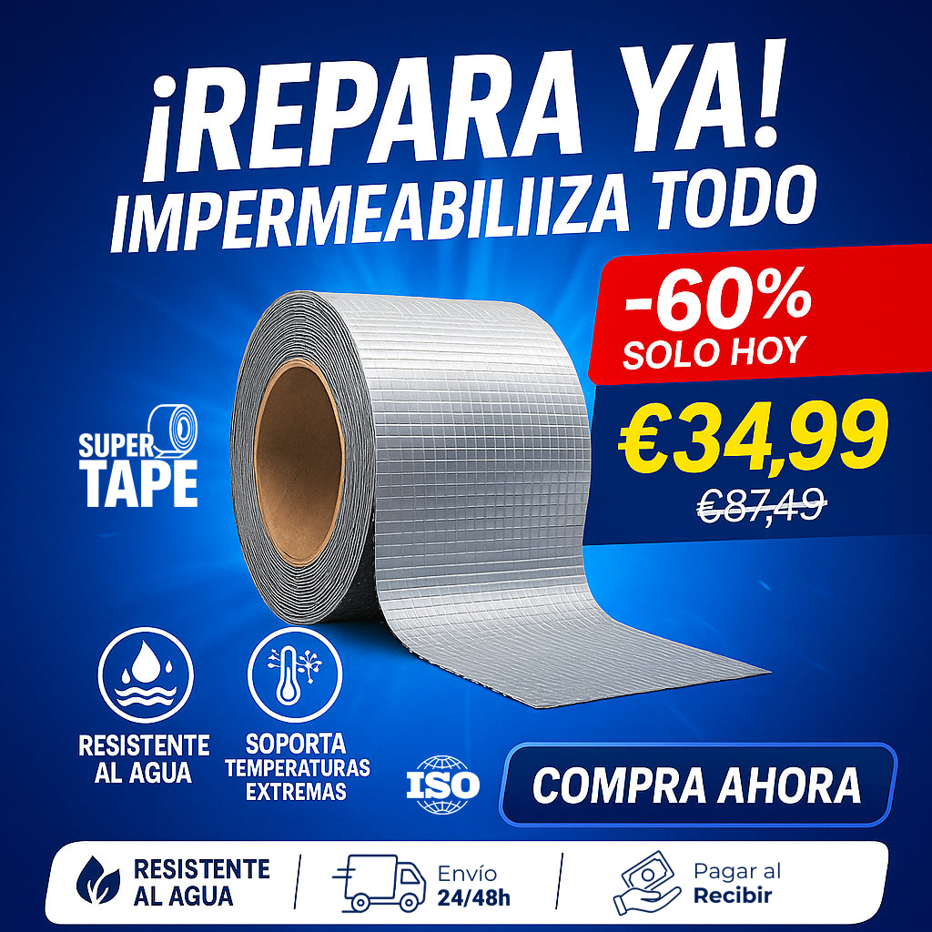 La cinta impermeable que repara todo – El secreto resistente que ya utilizan miles de expertos en bricolaje