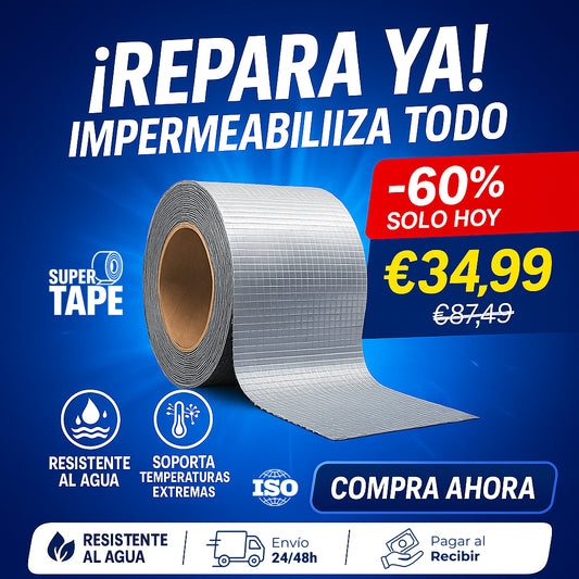 La cinta impermeable que repara todo – El secreto resistente que ya utilizan miles de expertos en bricolaje