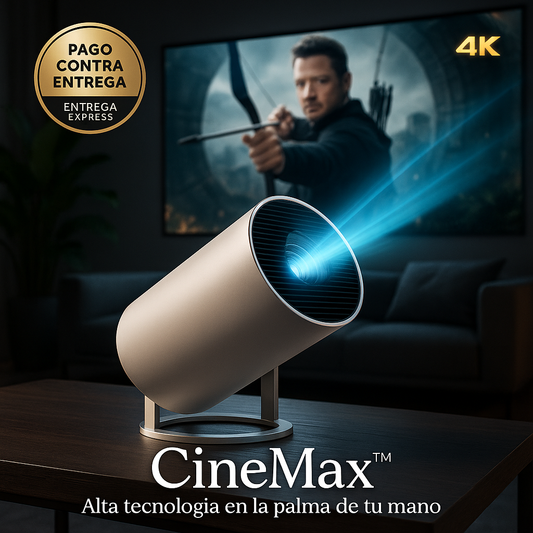 CineMax™ 4K – Convierte Cualquier Espacio en una Sala de Cine