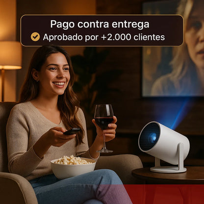 CineMax™ 4K – Convierte Cualquier Espacio en una Sala de Cine