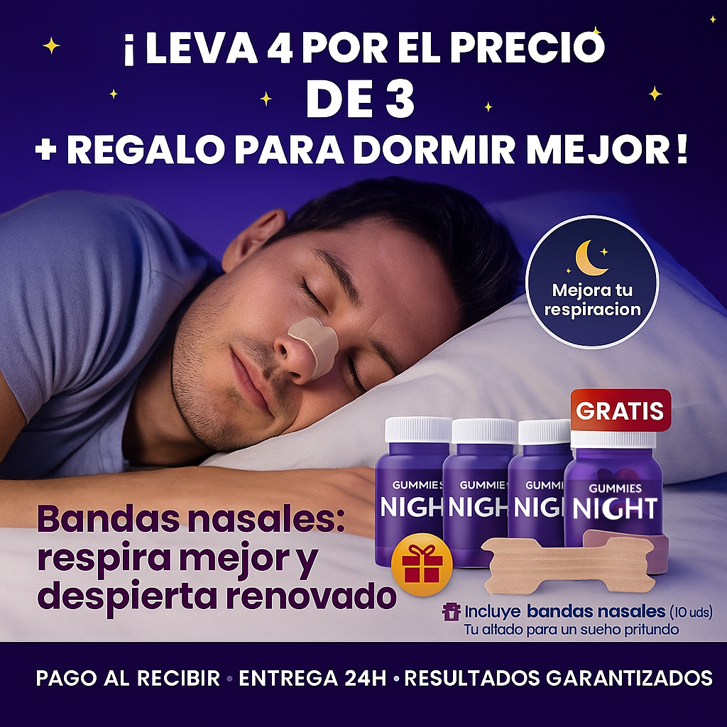 La solución definitiva contra el insomnio – Gummies, probado por +3.000 personas!