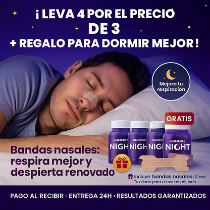 La solución definitiva contra el insomnio – Gummies, probado por +3.000 personas!