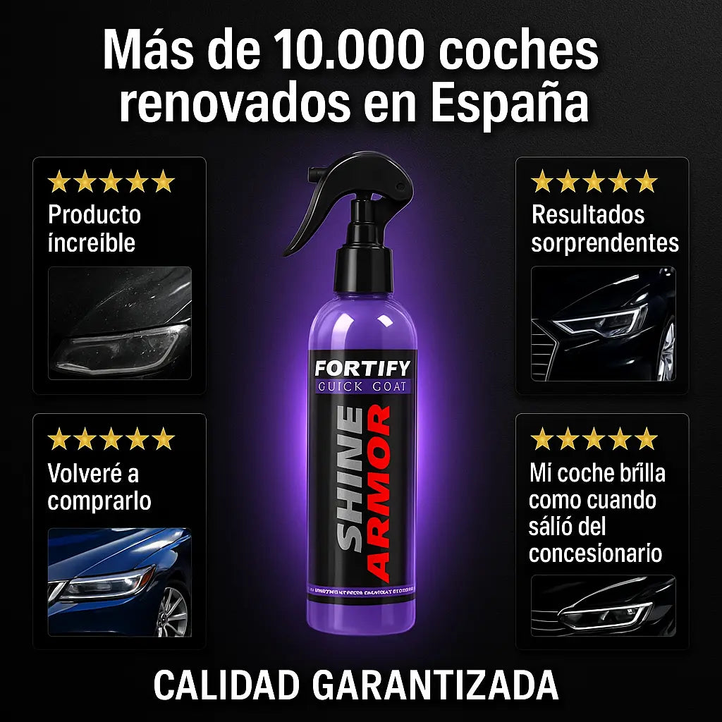 El spray CERÁMICO que transforma tu coche en minutos! Oculta arañazos y devuelve el aspecto de coche nuevo.