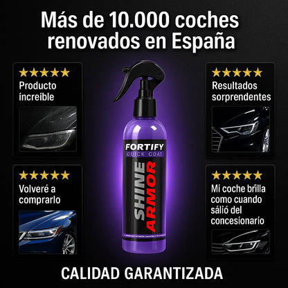 El spray CERÁMICO que transforma tu coche en minutos! Oculta arañazos y devuelve el aspecto de coche nuevo.