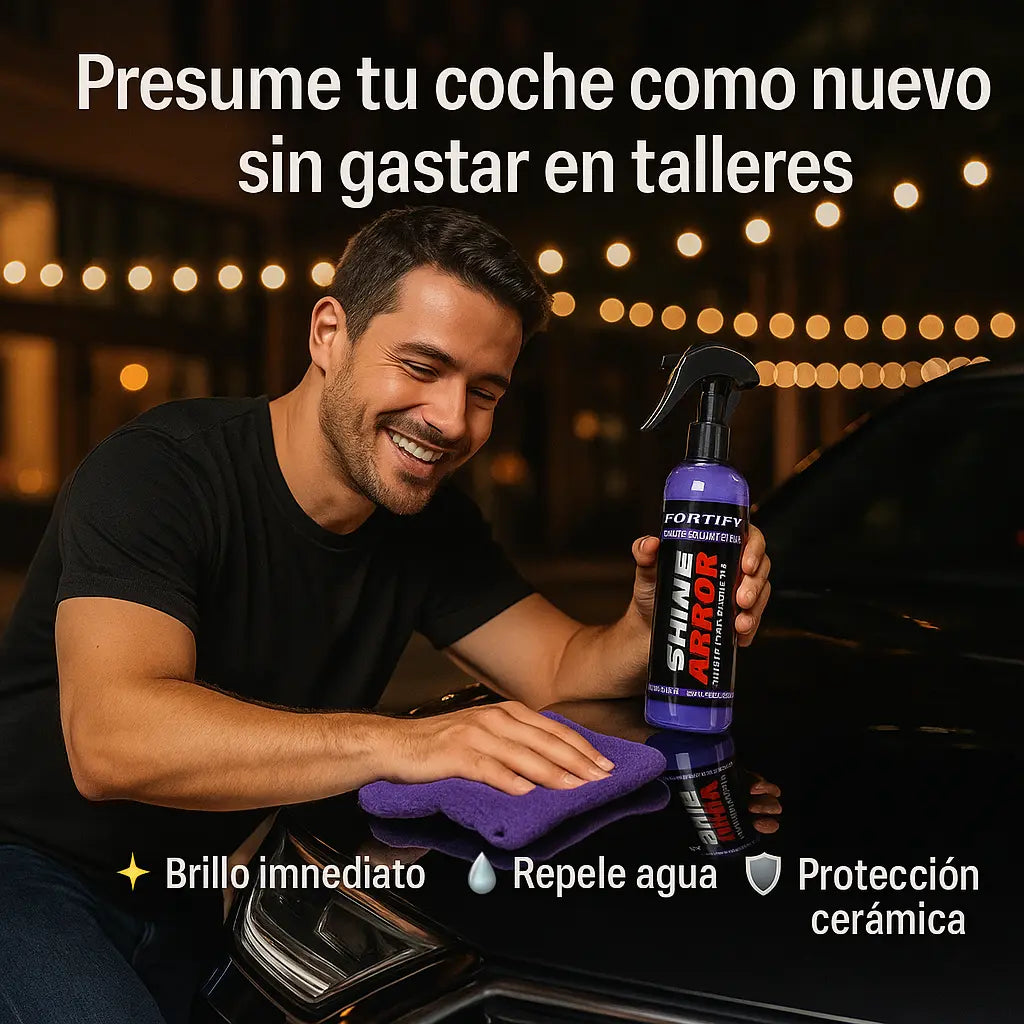 El spray CERÁMICO que transforma tu coche en minutos! Oculta arañazos y devuelve el aspecto de coche nuevo.