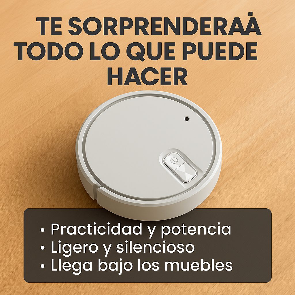 El robot que limpia, desinfecta y deja tu casa con aroma fresco… ¡Sin mover un dedo!!