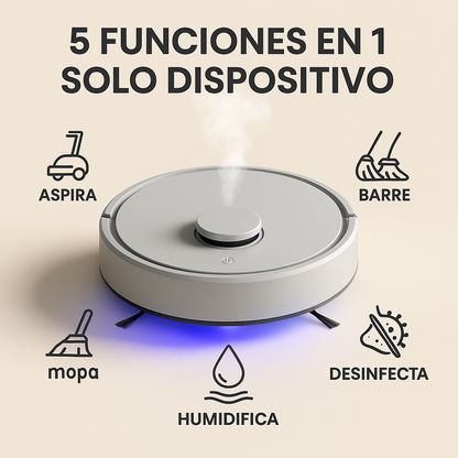 El robot que limpia, desinfecta y deja tu casa con aroma fresco… ¡Sin mover un dedo!!