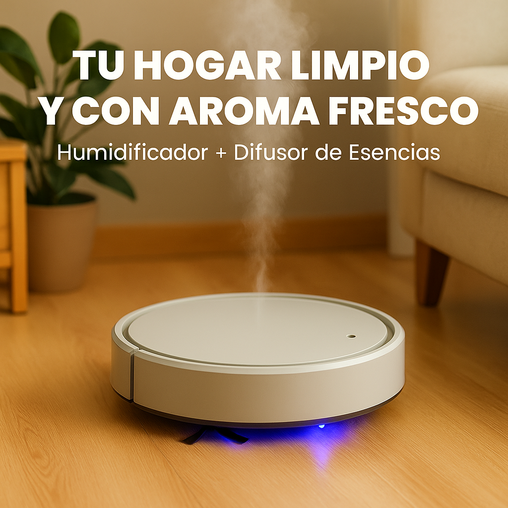 El robot que limpia, desinfecta y deja tu casa con aroma fresco… ¡Sin mover un dedo!!