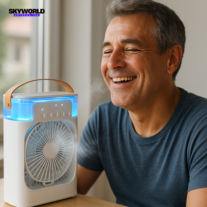 Airfresh® – Climatizador 4 en 1 que enfría, humedece y aromatiza