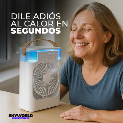 Airfresh® – Climatizador 4 en 1 que enfría, humedece y aromatiza