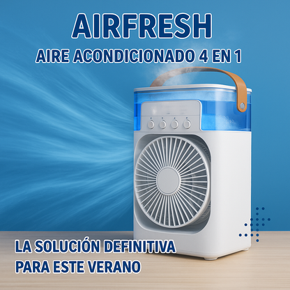 Airfresh® – Climatizador 4 en 1 que enfría, humedece y aromatiza