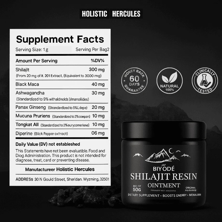 Hercules Shilajit 100g