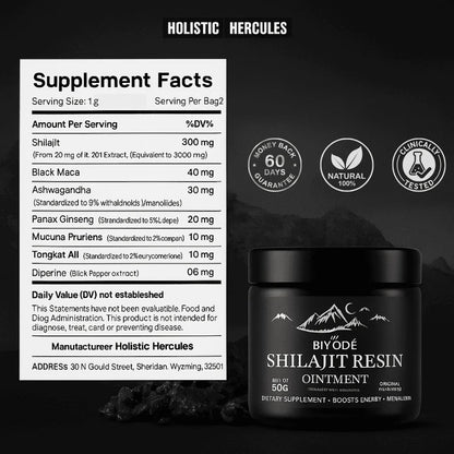 Hercules Shilajit 100g