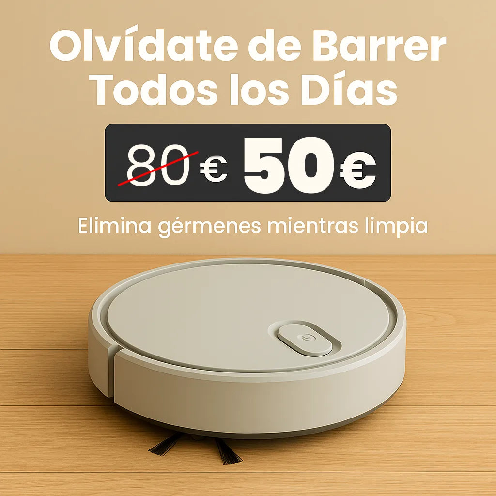 El robot que limpia, desinfecta y deja tu casa con aroma fresco… ¡Sin mover un dedo!