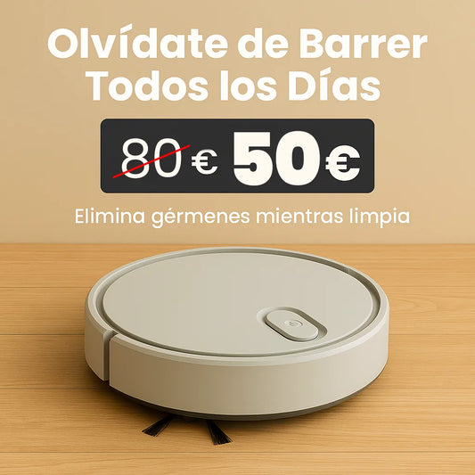 El robot que limpia, desinfecta y deja tu casa con aroma fresco… ¡Sin mover un dedo!