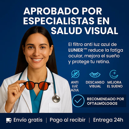 Las gafas que transforman tu día en minutos: eliminan el cansancio visual, alivian el dolor de cabeza y recuperan tu sueño