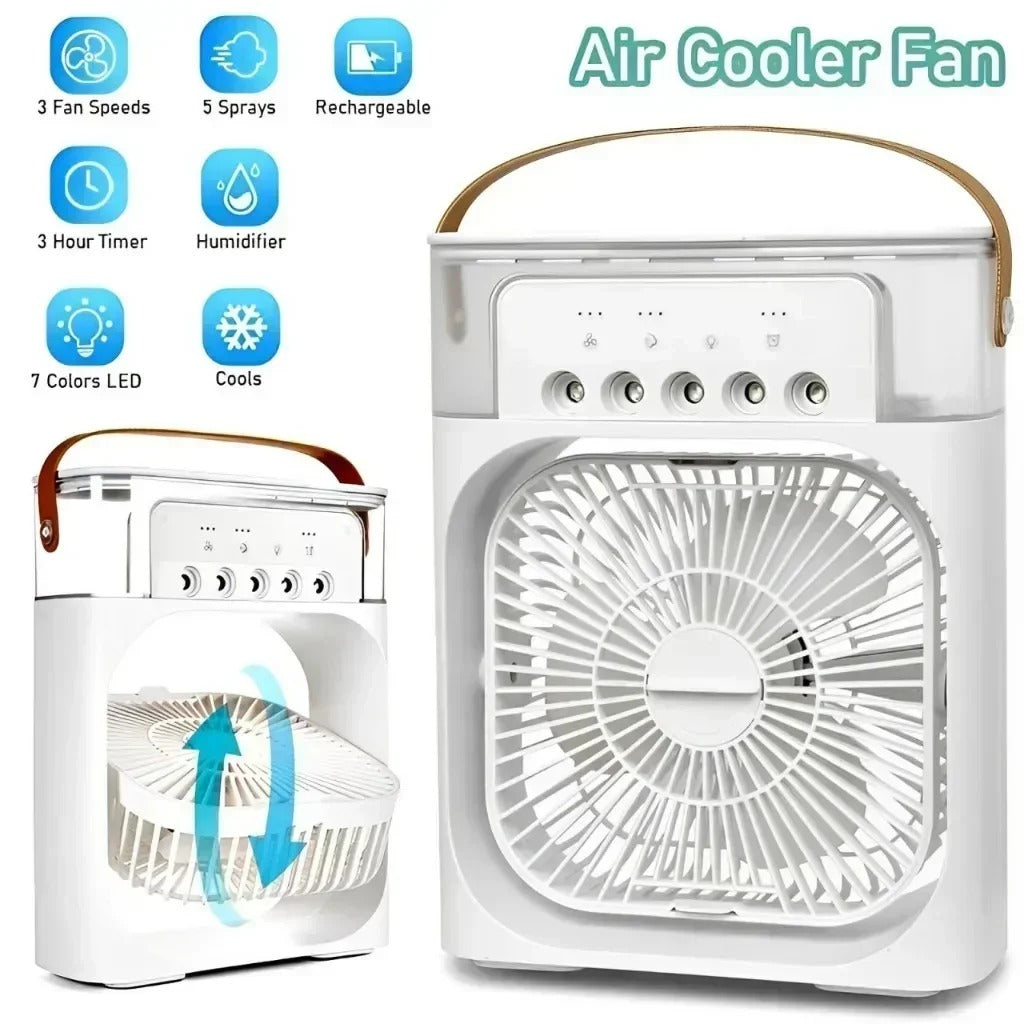 Airfresh® – Climatizador 4 en 1 que enfría, humedece y aromatiza