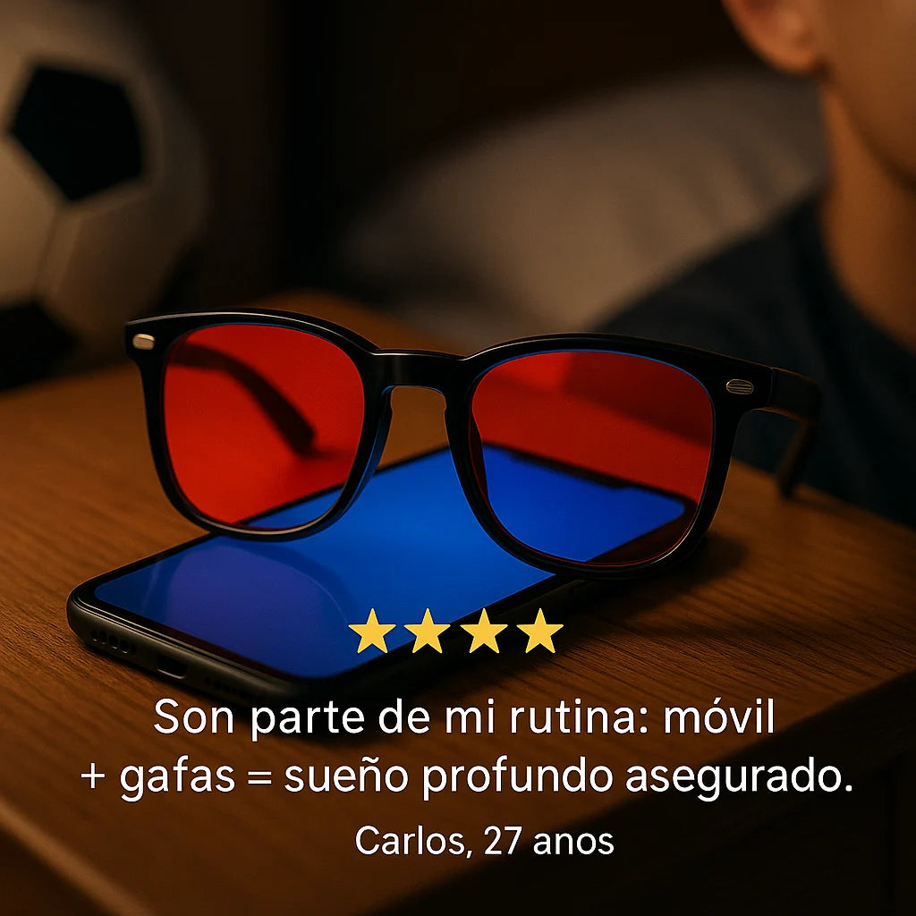 Las gafas que transforman tu día en minutos: eliminan el cansancio visual, alivian el dolor de cabeza y recuperan tu sueño