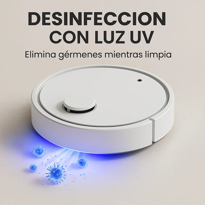 El robot que limpia, desinfecta y deja tu casa con aroma fresco… ¡Sin mover un dedo!