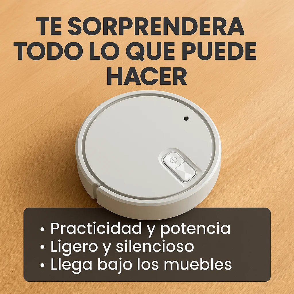 El robot que limpia, desinfecta y deja tu casa con aroma fresco… ¡Sin mover un dedo!
