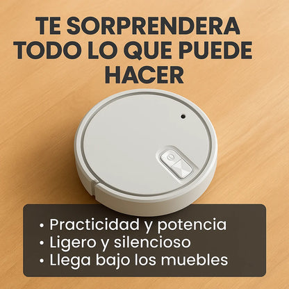 El robot que limpia, desinfecta y deja tu casa con aroma fresco… ¡Sin mover un dedo!